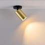 Stínidla, kryty, clony - IMPR 931056 Deko-Light příslušenství - válcový kryt pro Can Spot, mosaz - foto 4