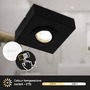 Bodová - BRI 3996015 CTS stropní svítidlo, 12 cm, 4W, 460lm, černá - BRILONER - foto 4