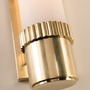 Dekorativní - HVLG 1260-OB-CE Nástěnné svítidlo ARGON starobronz/alabastr E27 1x75W - HUDSON VALLEY - foto 4
