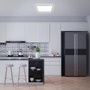 Hranatá - BRI 3393-014 Slim svítidlo LED panel, 42 cm, 3000 lm, 22 W, stříbrná - BRILONER - foto 4