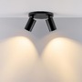 Bodová - IMPR 348273 Deko-Light stropní přisazené svítidlo Can Tilt kulaté základna, 2x 7,5 W GU10, černá - foto 4