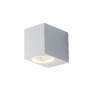 Nástěnná - FAN I-QUBO-AP1 BCO Venkovní nástěnné svítidlo Qubo bílé, 1xGU10, IP54, 9,3 x 8 x 6,7 cm - FANEUROPE - foto 4
