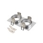 Hranatá - LA 1008009 NEW TRIA® 155 podhledový kroužek, D: 17 š: 9 V: 4 cm, dvousvítidlo, IP 20, hliník - BIG WHITE (SLV) - foto 4