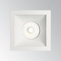 Hranatá - ILUX 192352 LED Zápustné bodové svítidlo Ideal Lux Game Square White Black 192352 11W 850lm 3000K IP20 hranaté bílo-černé - IDEALLUX - foto 4