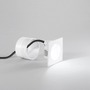 Zapuštěná - FAN INC-ONYX-Q1 BCO Zápustné venkovní svítidlo LED Onyx, bílé, hliník, 2 W, 420 lm, 4000 K, IP54, 8 x 8 x 4 cm - FANEUROPE - foto 4