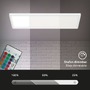 Hranatá - BRILO 7404016 Ultraploché RGB/W-svítidlo LED panel s přímé a nepřímé osvětlení, 42 cm, LED, 22 W, 3000 lm, bílé (starý kód: BRILO 7404-016) - BRILO - foto 4