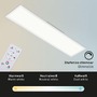 Hranatá - BRILO 7154-016 RGB LED stropní svítidlo, CCT, noční světlo, RGB, časovač, stmívatelné - BRILO - foto 4