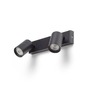 Bodová - RED R13923 DUDE II přisazená černá 230V LED GU10 2x9W - RED - DESIGN RENDL - foto 4
