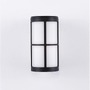 Nástěnná - NV 9002851 Venkovní nástěnné svítidlo STONE černý hliník a akryl E27 1x12W 220-240V IP54 bez žárovky - NOVA LUCE - foto 4