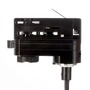 Svítidla - IMPR 707125 Deko-Light kolejnicový systém 3-fázový 230V Lucea 10 černá 220-240V AC/50-60Hz 10,00 W 3000/4000 K tmavě černá RAL 9005 - LIGHT IMPRESSIONS - foto 4