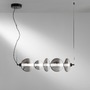 Dekorativní - FAN LED-KEMET-S5 Závěsné LED svítidlo KEMET černá, 40 W, 4000 lm, 3000 K, 20 x 233,5 cm - FANEUROPE - foto 4