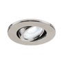 Pro zapuštěná svítidla - LA 1007093 UNIVERSAL DOWNLIGHT kryt pro downlight IP20, výkyvný, kulatý, hliník - BIG WHITE (SLV) - foto 4
