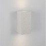 Nástěnná - NV 9790551 Venkovní nástěnné svítidlo FUENTO bílý pískovec skleněný difuzor GU10 2x7W IP65 100-240V bez žárovky světlo nahoru a dolů - NOVA LUCE - foto 4