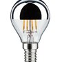 E14 - P 28667 LED kapka 4,8 W E14 zrcadlový svrchlík stříbrná teplá bílá stmívatelné - PAULMANN - foto 4
