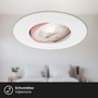 Kruhová - BRI 7146-036 3ks sada ultraploché LED vestavné svítidlo, pr. 9 cm, 5 W, bílé - BRILONER - foto 4