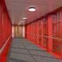 Kruhová - LU BS44.K3.N44.33 Stropní a nástěnné svítidlo NOMIA 23,5W LED 3000K sklo antracit opál BS44.K3.N44.33 - LUCIS - foto 4