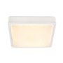 Přisazená - LA 1003449 AINOS SQUARE Outdoor, nástěnné a stropní LED svítidlo, bílé, spínač CCT 3000/4000K - BIG WHITE (SLV) - foto 4