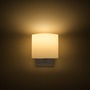 Dekorativní - RED R11979 PENTHOUSE nástěnná bílé PVC chrom 230V E27 42W - RED - DESIGN RENDL - foto 4