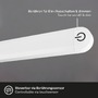 Stolní lampy pracovní - BRILO 7472016 LED stolní lampa, 37 cm, paměť, 6W, 600lm bílé - BRILONER - foto 4