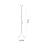 Stojací lampy - AR A0111W00 Stojací lampa Callimaco LED 2700K - ARTEMIDE - foto 4