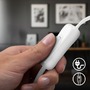 Stolní lampy s klipem - BRI 2195016 Plegg lampička s klipsem - 3,2W, 350lm, LED, nastavitelné, bílé - BRILONER - foto 4
