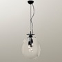 Dekorativní - FAN I-AZUMA-S38 Závěsné svítidlo Azuma, průhledné, 3xE27, 38x174 cm - FANEUROPE - foto 4