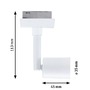 Svítidla - P 95635 URail LED lištový spot Salt GU10 max. 10W 230V bílá - PAULMANN - foto 4
