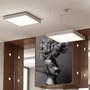 Hranatá - RED R13714 STRUCTURAL LED 55x55 závěsná česaný hliník 230V LED 48W 3000K - RED - DESIGN RENDL - foto 4