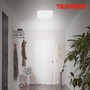 Hranatá - TF 601906TF TELEFUNKEN LED stropní svítidlo s čidlem, 27 cm, 12 W, bílé - BRILONER - foto 4