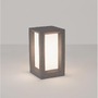 Sloupková - NV 9739351 Venkovní sloupkové svítidlo CASTRO šedý pískovec a akryl E27 1x12W bez žárovky 100-240V IP65 - NOVA LUCE - foto 4
