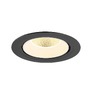 Kruhová - LA 1009883 NUMINOS® GIMBLE XL Stropní vestavné světlo, 3000 K, 20°, černé / bílé - BIG WHITE (SLV) - foto 4