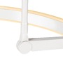 Stojací lampy - LA 1006351 ONE BOW FL stojací lampa bílá 20 W 1200/1200 lm 2700/3000 K CRI90 140° - BIG WHITE (SLV) - foto 4