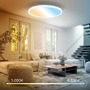 Kruhová - BRILO 3884016 AKCE - Tava A svítidlo LED panel pr.42 cm - 14W, 3000lm, energetická třída A, stmívatelné, CCT, bílé - BRILO - foto 4
