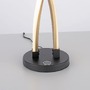 Stolní lampy dekorační - PN 9141-18 POLINA LED stolní lampa černá zlatá dotykový stmívač ohnuté do interiéru 3000K - PAUL NEUHAUS - foto 4