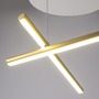 Dekorativní - M MOD278PL-L50G3K Závěsné svítidlo Radiance 3000K 50W 2150lm zlatá hliník teplá bílá - MAYTONI - foto 4