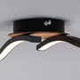 Dekorativní - BRILO 3449-014 LED nástěnné a stropní svítidlo, 55,5 cm, 12 W, černá - BRILO - foto 4
