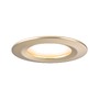 Koupelnová - P 92405 LED vestavné svítidlo Nova Coin základní sada nevýklopné IP44 kruhové 78mm Coin 3x6W 230V 2700K zlatá mat - PAULMANN - foto 4
