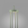 Dekorační - LD 19301-43 ANSELM LED stolní lampa na baterie zelená 50cm dotykový stmívač IP44 zahradní svítidlo 2700K - JUST LIGHT - foto 4