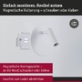 Bodová - P 71287 LED nabíjecí nástěnné svítidlo Kiora 2700K / 3,7V 0,6W / 0,7W stmívatelné bílá - PAULMANN - foto 4