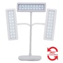 Stolní lampy pracovní - BRILO 7488-016 LED stolní lampa, 44 cm, 7,5 W, bílé - BRILO - foto 4