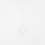 Podélná - NV 9061426 Nástěnné svítidlo CLOCK LED bílý hliník 3000K 12+6W - NOVA LUCE - foto 4