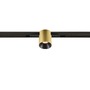 Lištové Magnetic SLV - LA 1008955 FIX-IT! 48V, DALI, kulatý, standardní stopa, spot, 2000-3000 K, 7,4 W, 36°, zlatý / černý - BIG WHITE (SLV) - foto 4