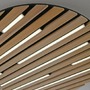 Kruhová - PN 6421-79 LED nástěnné a stropní svítidlo Q-AKUSTIK dřevo, přírodní Smarthome ZigBee 2700-5000K - PAUL NEUHAUS - foto 4