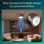 Ventilátory - PH 8721103096043 Bliss DC stropní ventilátor a svítidlo 28W+35W černý - PHILIPS - foto 4