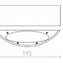 Nepřímé osvětlení - RED R12590 NAXOS nástěnná bílá 230V LED 6W 3000K - RED - DESIGN RENDL - foto 4