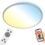 Kruhová - BRILO 3064-014 LED CCT Smart stropní svítidlo pr. 33,3 cm 24W 2500lm chrom - BRILO - foto 4
