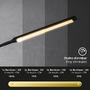 Stojací lampy - BRILO 1472015 LED stojací svítidlo, 126,5 cm, LED modul, 6W, 600lm, černá - BRILO - foto 4