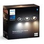 Kruhová - PH 8720169319813 Hue WA Milliskin zápustné LED svítidlo 3xGU10 4,2W 400lm 2200-6500K 9cm kulaté IP20, hliník - PHILIPS - foto 4