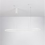 Dekorativní - NV 9345625 Závěsné svítidlo CUPPE bílý hliník a akryl LED 58W 230V 3000K IP20 stmívatelné - NOVA LUCE - foto 4