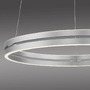 Kruhová - PN 2551-95 Paul Neuhaus LED závěsné svítidlo PURE-E-LOOP elektricky nastavitelná výška 2700-5000K šedá - PAUL NEUHAUS - foto 4